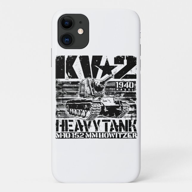 Funda De Case-Mate Para iPhone Tanque pesado de la Unión Soviética KV-2 (Reverso)