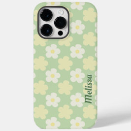 Funda Para iPhone 14 Pro Max De Case-Mate Tapa de nombres personalizados de color verde de l