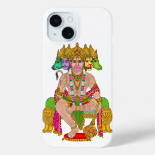 Funda Para iPhone 15 Tapa del teléfono de Hanuman Ji   Espíritu hindú d