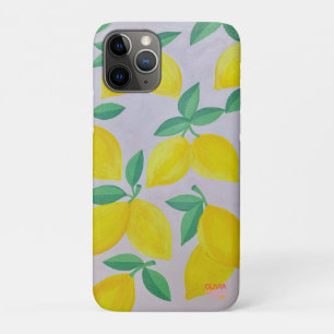 Funda Para iPhone 11 Pro Tapa del teléfono de limón Amalfi por Olivia Mol