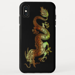 Funda Para iPhone XS Max Tapa máx. para iPhone XS Dragon Bicolor