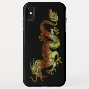 Funda Para iPhone XS Max Tapa máx. para iPhone XS Dragon Bicolor
