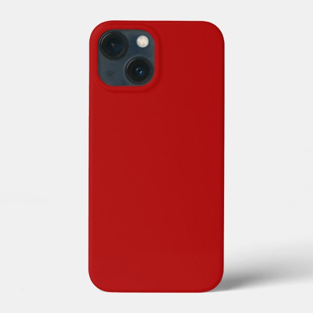 Funda De Case-Mate Para iPhone Tapa/Personalizable de Iphone rojo (Reverso )