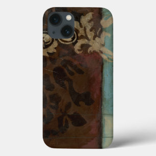 Funda Para iPhone 13 Tapiz de Damasco abstracto de Jennifer Goldberger