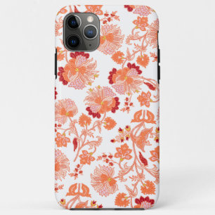 Funda Para iPhone 11 Pro Max "Tapiz Floral Vibrante" Patrón Artístico para Telé