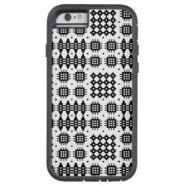 13 Tapiz galés negro, Funda Xtreme para iPhone blanco