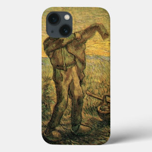 Funda Para iPhone 13 Tarde - Fin del día de Vincent van Gogh