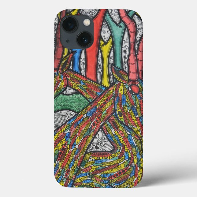 Funda De Case-Mate Para iPhone Tarde perezosa (Reverso)