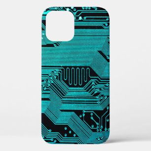 Funda Para iPhone 12 Tarjeta de circuitos. Tecnología electrónica de ha