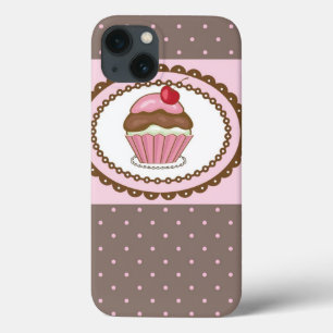 Funda Para iPhone 13 Tarjeta de cumpleaños con la magdalena