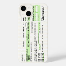 Funda Para iPhone 14 De Case-Mate Tarjeta de embarque - Retro