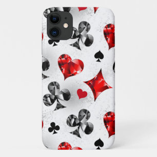Funda Para iPhone 11 Tarjeta de juego de jugador de póquer se adapta a 