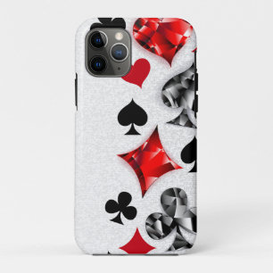 Funda Para iPhone 11 Pro Tarjeta de juego de jugador de póquer se adapta a 