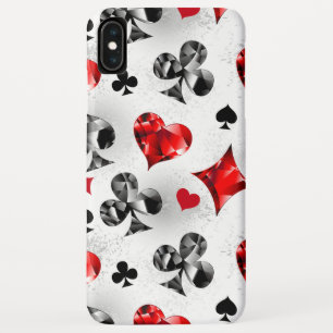 Funda Para iPhone XS Max Tarjeta de juego de jugador de póquer se adapta a