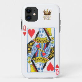 FUNDA PARA iPhone 11 TARJETA DE REINA