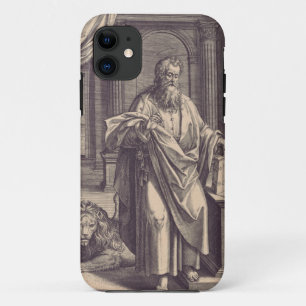 Funda Para iPhone 11 Tarjeta de Tinta Apostólica de San Marcos el Evang