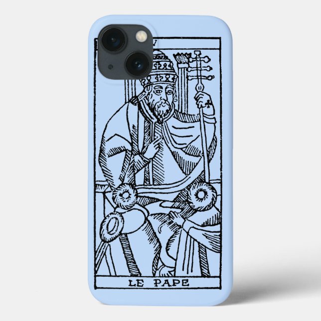 Funda De Case-Mate Para iPhone Tarjeta Tarot: El Papa (Reverso)