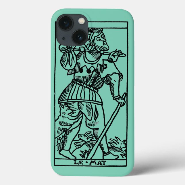 Funda De Case-Mate Para iPhone Tarjeta Tarot: El tonto (Reverso)