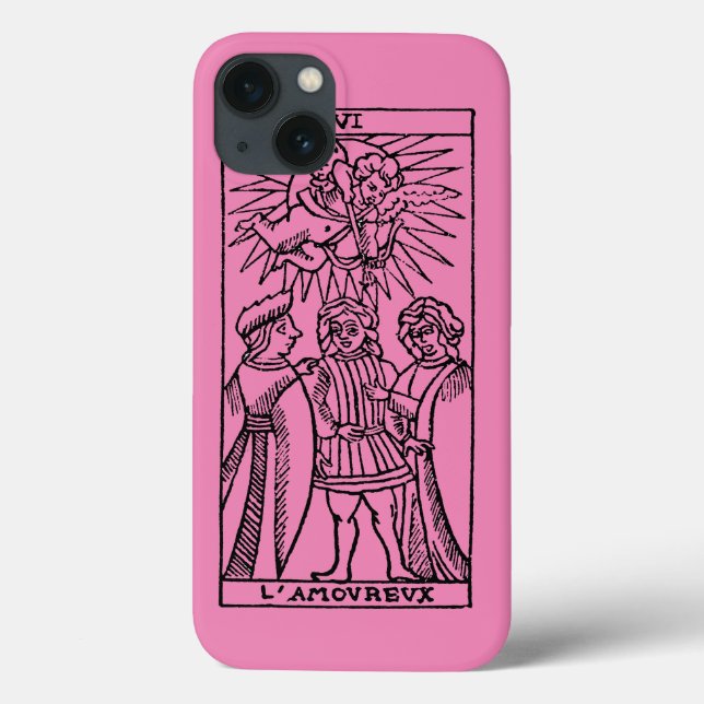 Funda De Case-Mate Para iPhone Tarjeta Tarot: Los amantes (Reverso)