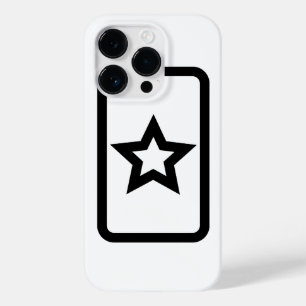 Funda Para iPhone 14 Pro De Case-Mate Tarjeta Zener   Estrella Hollow 5 punteada