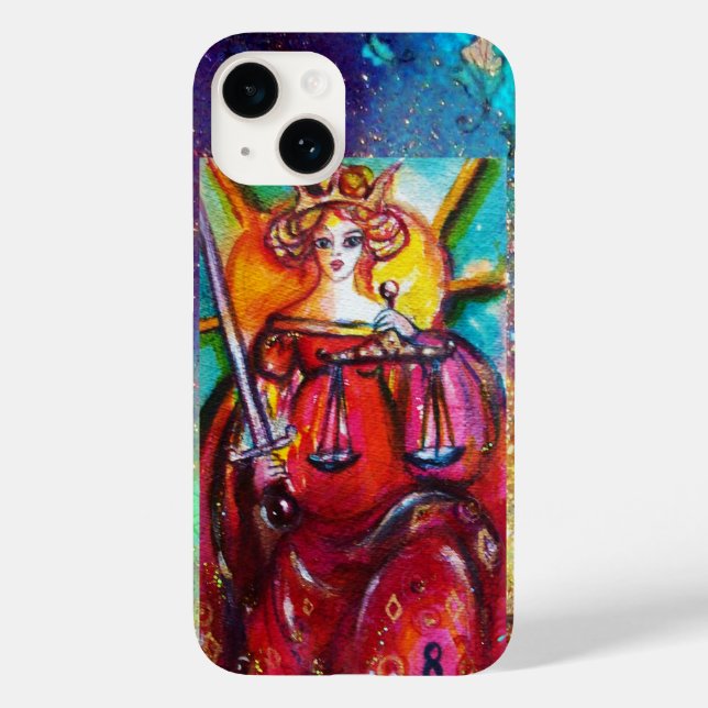 FUNDA DE Case-Mate PARA iPhone TAROS DE LAS SOMBRAS PERDIDAS / JUSTICIA (Reverso )