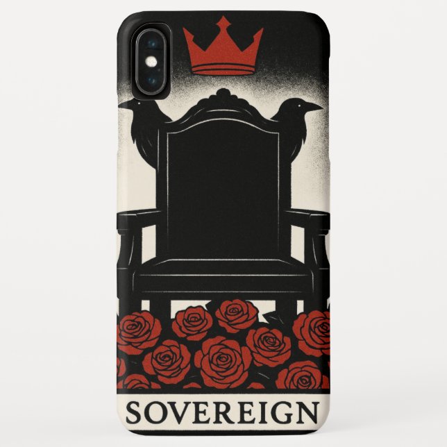 Funda De Case-Mate Para iPhone Tarot Domme - Estuche de teléfono Soberano (Reverso)