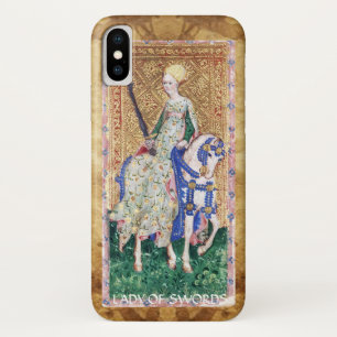 FUNDA PARA iPhone X TAROTES DE RENACIMIENTO ANTIGUO / DOSIS DE ESPALDA