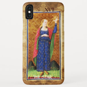 FUNDA PARA iPhone XS MAX TAROTS DE LA RENACENTISTA ANTIGUA 17 / LA ESTRELLA
