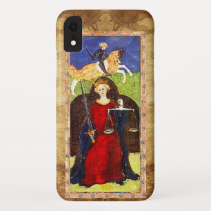 FUNDA PARA iPhone XR TAROTS DE LA RENACENTISTA ANTIGUA 8 / JUSTICIA