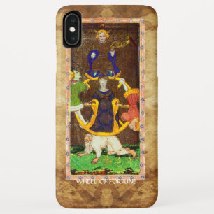 FUNDA PARA iPhone XS MAX TAROTS DE LA RENACENTISTA ANTIGUA RULETA DE LA FOR