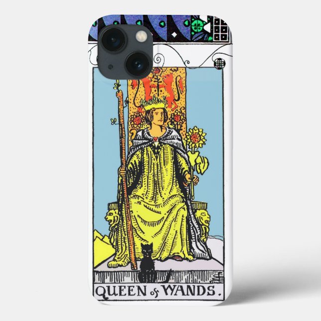 FUNDA DE Case-Mate PARA iPhone TAROTS/ REINA DE MUERTES (Reverso)