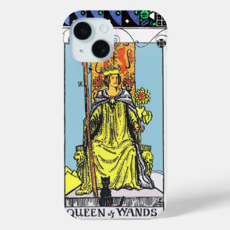 FUNDA PARA iPhone 15 TAROTS/ REINA DE MUERTES