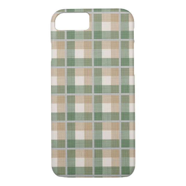 Funda De Case-Mate Para iPhone Tartán (Reverso)