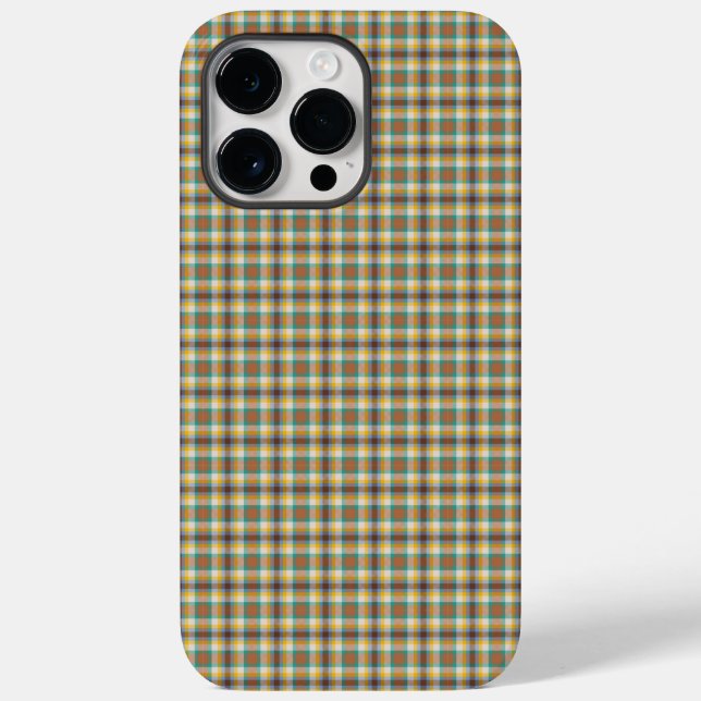 Funda De Case-Mate Para iPhone Tartán (Reverso )
