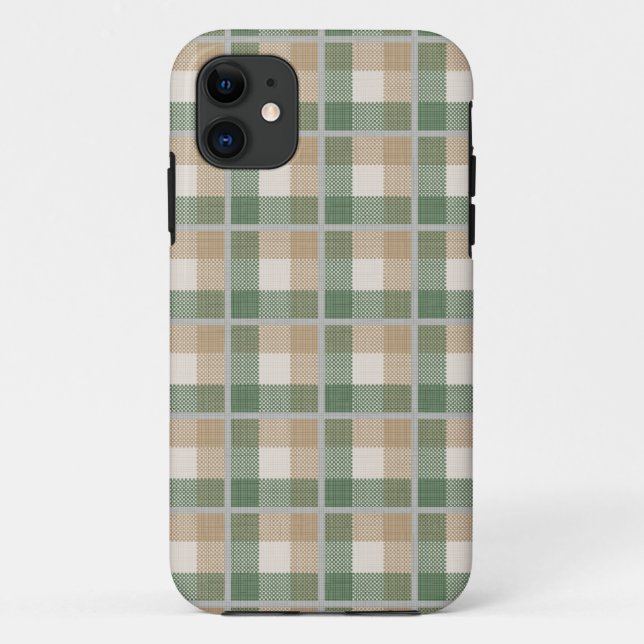 Funda De Case-Mate Para iPhone Tartán (Reverso)