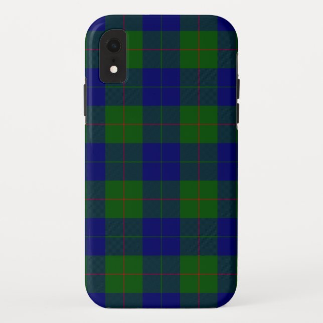 Funda De Case-Mate Para iPhone Tartán de barclay (Reverso)