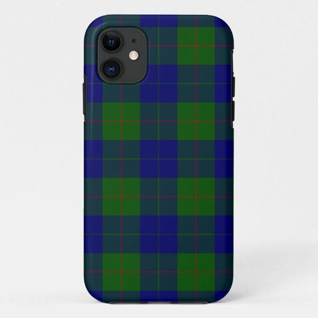 Funda De Case-Mate Para iPhone Tartán de barclay (Reverso)