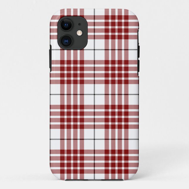 Funda De Case-Mate Para iPhone Tartán de Buchanan (Reverso)