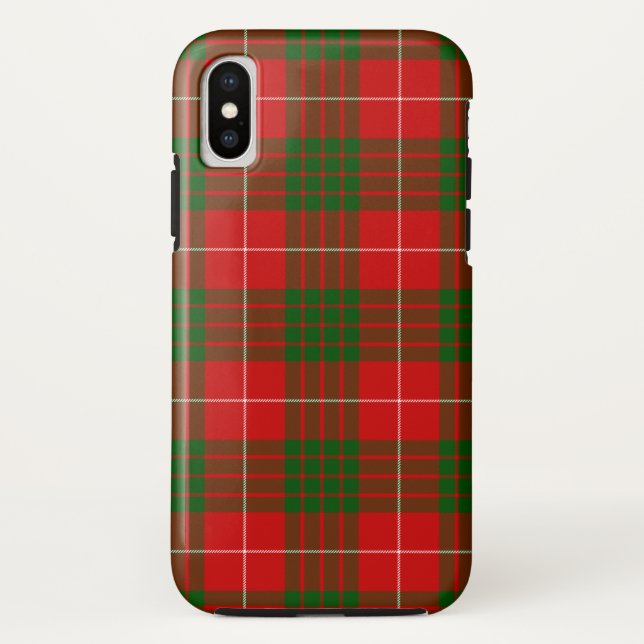 Funda De Case-Mate Para iPhone Tartán de Crawford (Reverso)