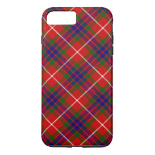 Funda Para iPhone 8 Plus/7 Plus Tartán de fraser plaga de color azul