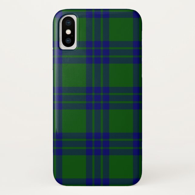Funda De Case-Mate Para iPhone Tartan de Montgomery (Reverso)