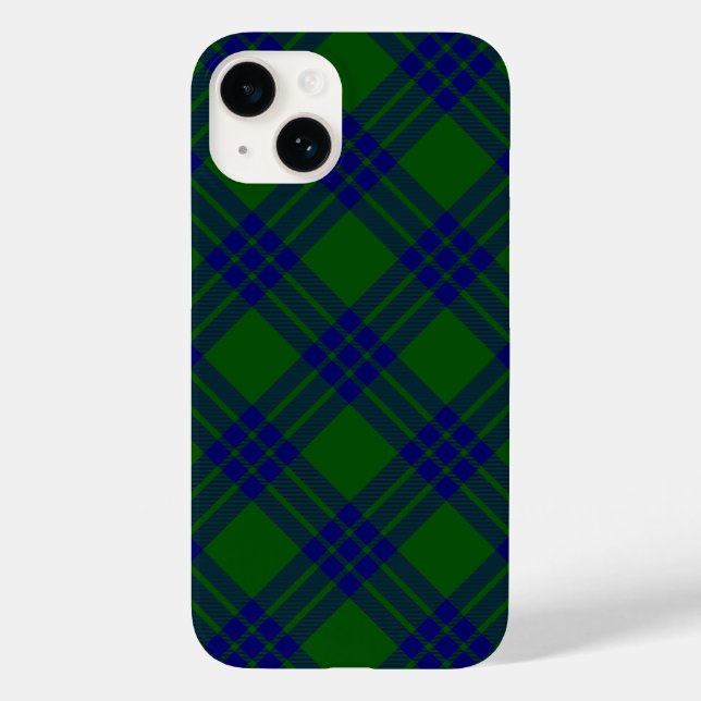 Funda De Case-Mate Para iPhone Tartan de Montgomery (Reverso )