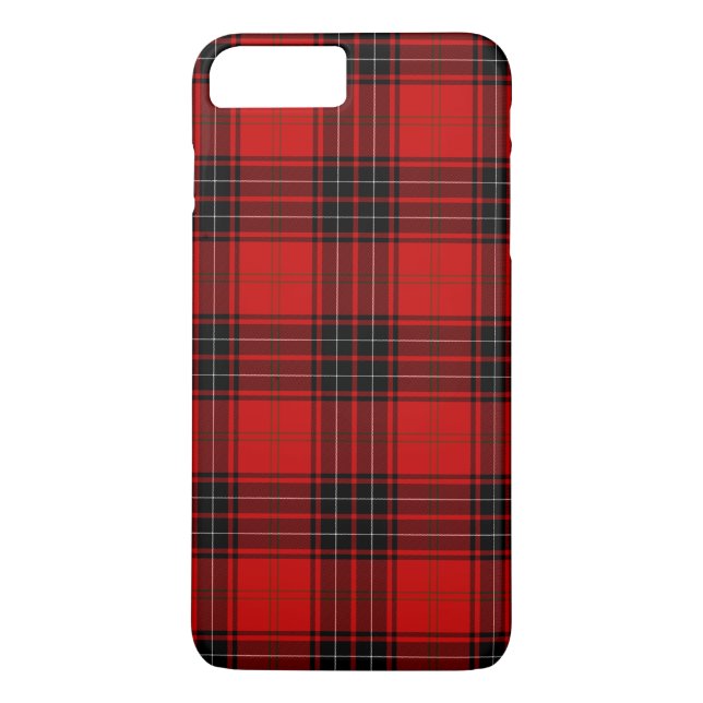 Funda De Case-Mate Para iPhone Tartán de mujeres de raza negra (Reverso)
