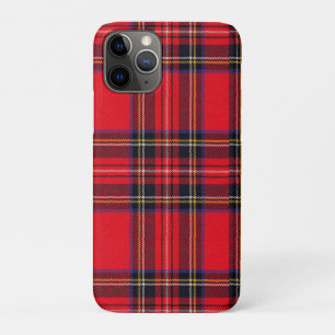 Funda Para iPhone 11 Pro Tartán de Stewart rojo