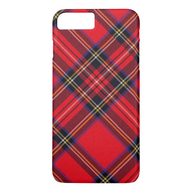 Funda De Case-Mate Para iPhone Tartán de Stewart rojo (Reverso)