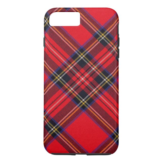 Funda De Case-Mate Para iPhone Tartán de Stewart rojo (Reverso)