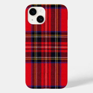 Funda Para iPhone 14 De Case-Mate Tartán de Stewart rojo