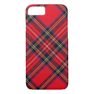 Funda Para iPhone 8/7 Tartán de Stewart rojo
