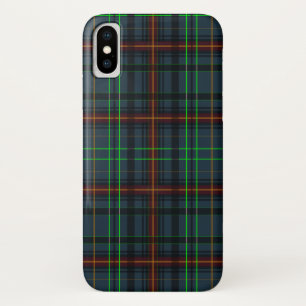 Funda Para iPhone X Tartan en azul, naranja, verde...