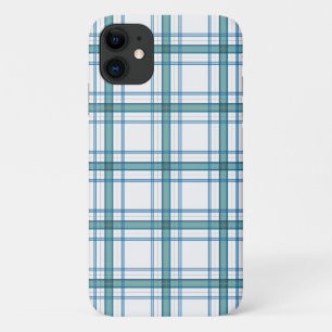 Funda Para iPhone 11 Tartán en turquesa...